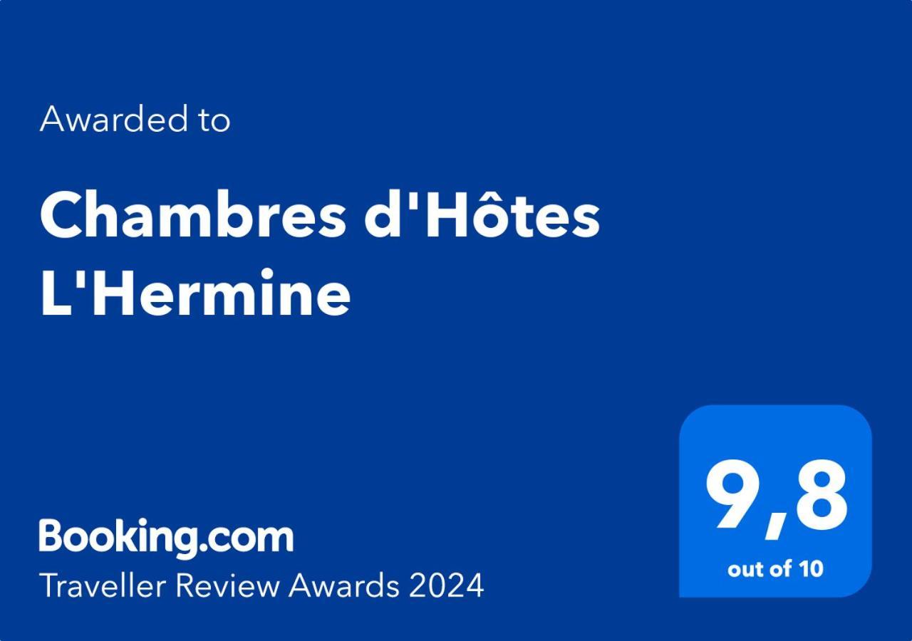 Chambres D'Hotes L'Hermine Vineuil Vineuil  Eksteriør bilde
